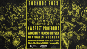 ROCKNOC 2025 w Wągrowcu – punk rockowy ogień już 12 lipca!