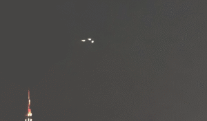 Tajemnicze światła nad Wągrowcem. Materiał wysłany do MUFON