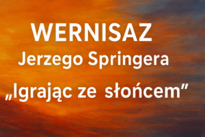 Wernisaż Jerzego Springera „Igrając ze słońcem” w MDK Wągrowiec – WIDEO