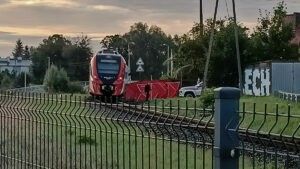 Tragiczny wypadek w Wągrowcu – kobieta wpadła pod pociąg i zginęła na miejscu.