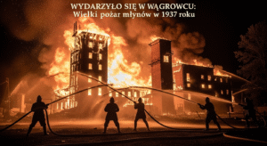 Wydarzyło się w Wągrowcu: Wielki pożar młynów i tartaków w sierpniu 1937 roku