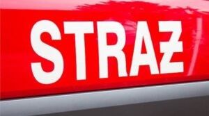 Pożar stogu siana w Sarbii – na miejscu kilka jednostek straży