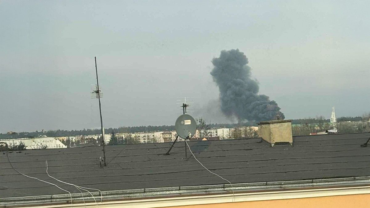 Poważny pożar warsztatu samochodowego w Wągrowcu – poszkodowana osoba niepełnoletnia